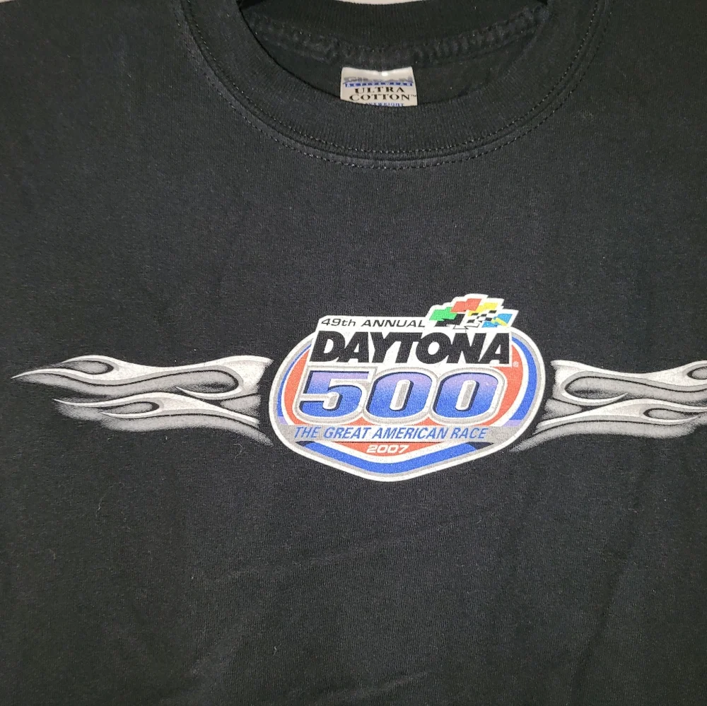 2007 NASCAR 49th DAYTONA 500 Size M T-Shirt - Picture 3 of 10